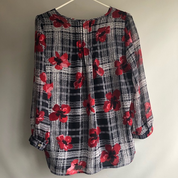 NWT Tommy Hilfiger babydoll blouse - Picture 2 of 5